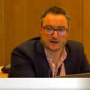Chris Morris Screenshot Children\'s Services Overview and Scrutiny Committee Monday, 30th October 2023 Image: LDRS