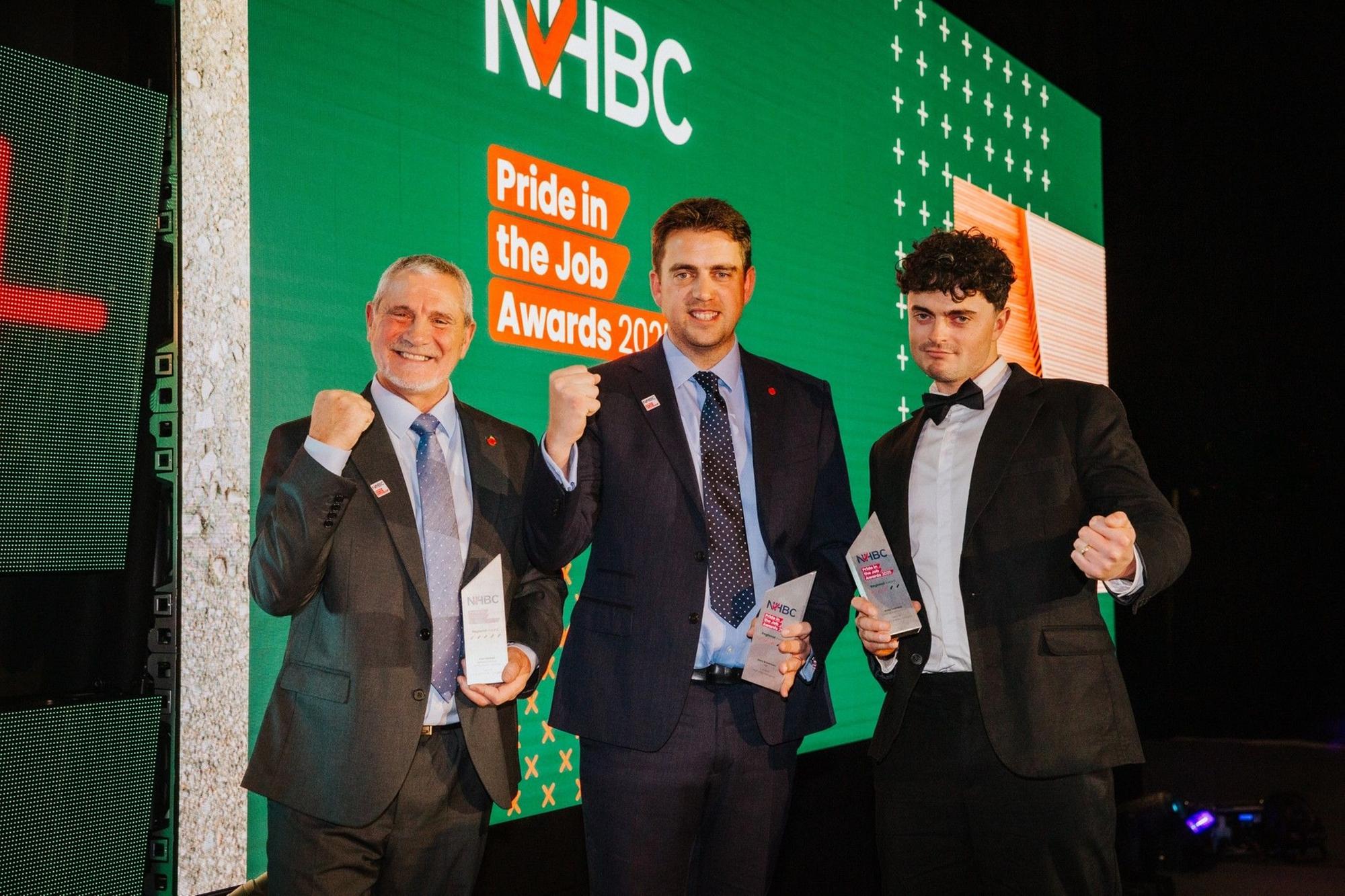 Bedford site manager wins top award for raising standards in house building