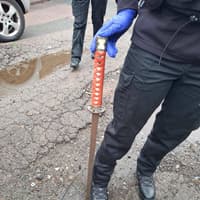 Police seize replica firearm and sword during anti-social crackdown in Bedford