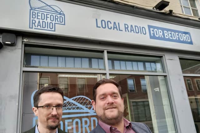 Bedford Radio, John Kell (left) and Martin Steers (right)