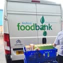 Store manager, Carl Furnell, at the Bedford Foodbank.