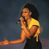 Beverley Knight performs during the Birmingham 2022 Commonwealth Games Closing Ceremony. Photo by Alex Pantling/Getty Images