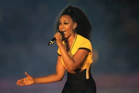 Beverley Knight performs during the Birmingham 2022 Commonwealth Games Closing Ceremony. Photo by Alex Pantling/Getty Images