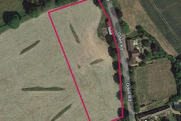 Plans submitted to build 17 new homes in village near Bedford including 6 affordable rentals 