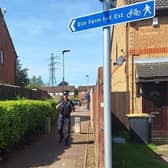 Members of Bedford's  Community Policing Team were Columbine Close and the Poppyfields area today, following up reports of drug dealing