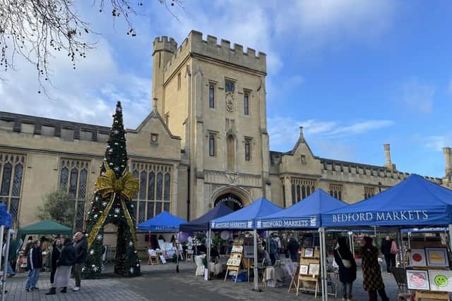 The Christmas Market will take place at Harpur Square and the Harpur Suite on the first weekend in December