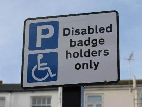 Blue Badge parking