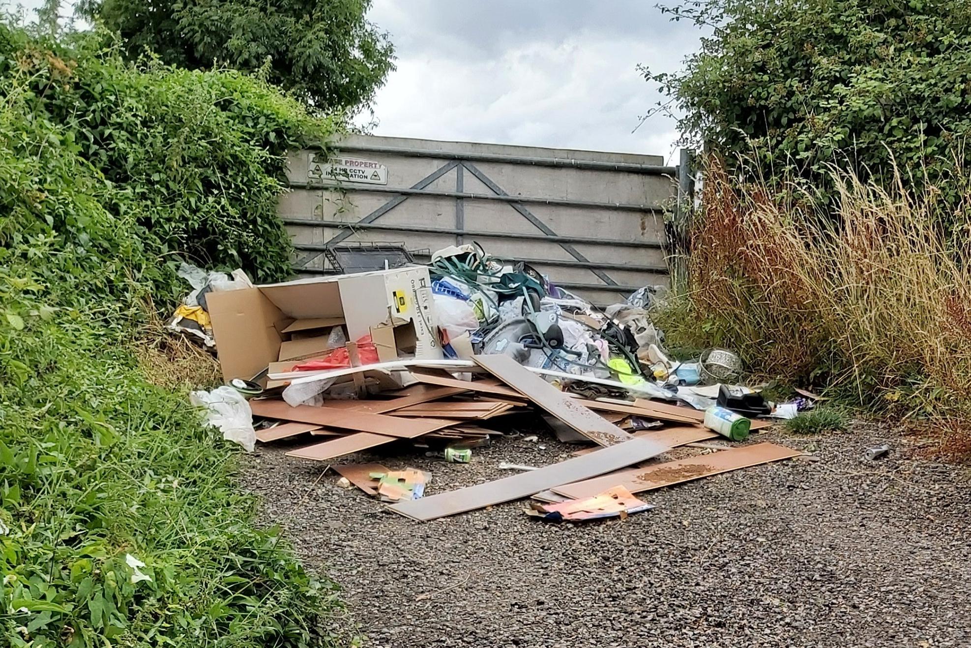 Man prosecuted after waste dumped in field near Bedford is traced back ...
