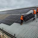 GTR and Energy Garden will install 6,000 solar panels at three train depots - including Bedford