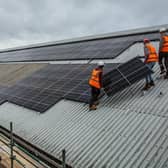 GTR and Energy Garden will install 6,000 solar panels at three train depots - including Bedford