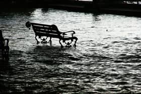 A bench in water. Picture: Dean Moriarty from Pixabay