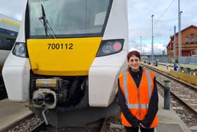 Kerrie Hamlin from Bedford is a driver for Thameslink trains