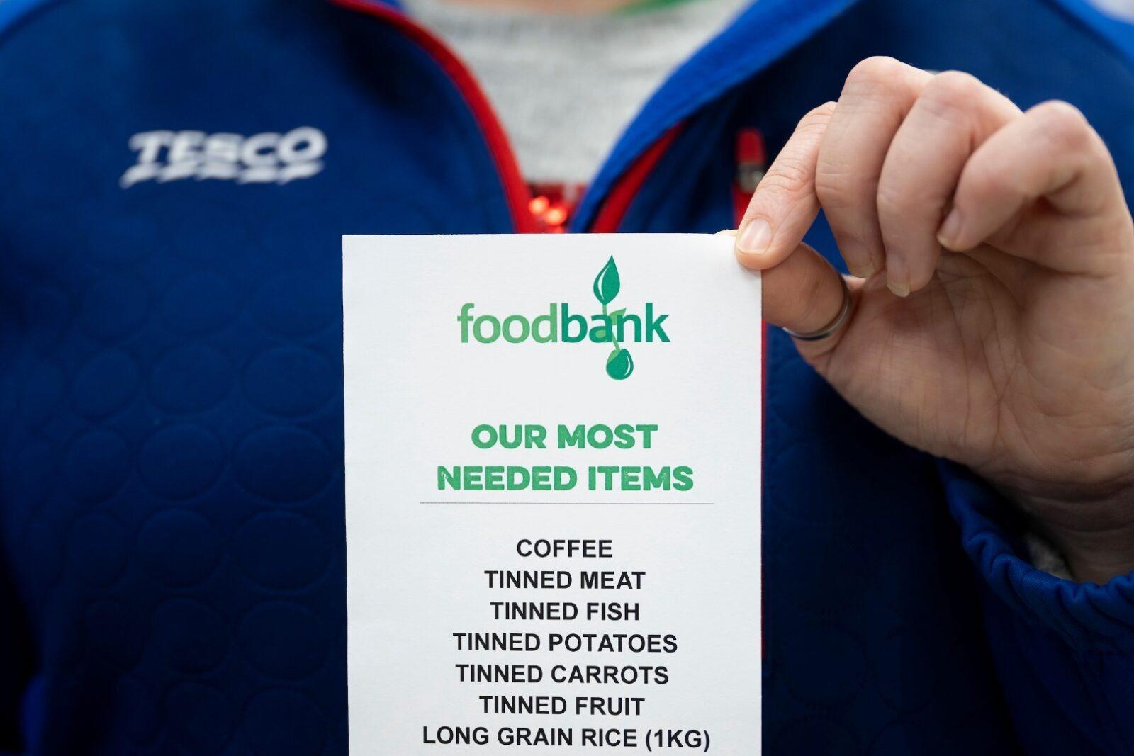 Bedford Foodbank gets donation from Tesco as demand surges by 68% in one year - Vimarsana News