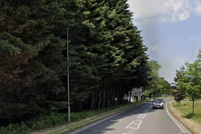 Before - how the A507 used to look