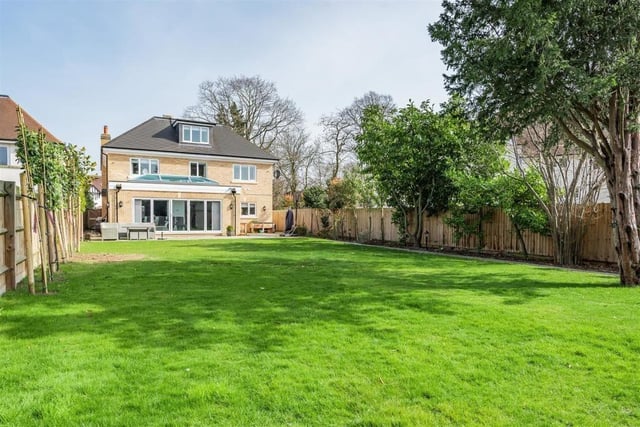 There is ample off-road parking to the front and a fully-enclosed garden at the rear with a patio, summerhouse and shed