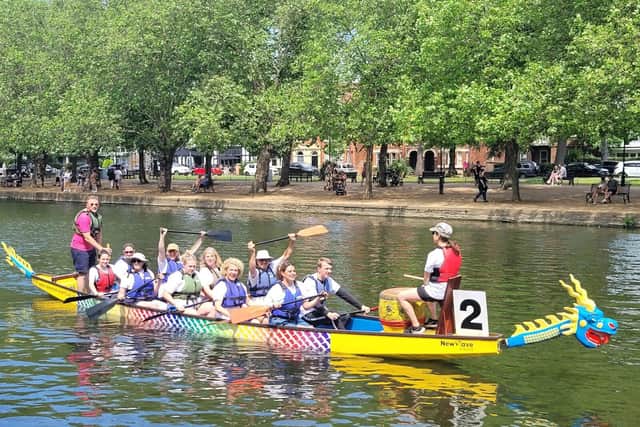 Community groups and businesses are being invited to sign up to Sue Ryder's dragon boat event