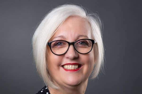 Headshot of Margaret Bradshaw, founder of Red Button Marketing Training