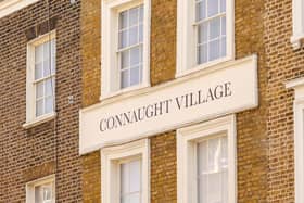 Connaught Village is a small leafy community submerged in the Hyde Park Estate's luxury retail quarter. Image: Rebecca Hope