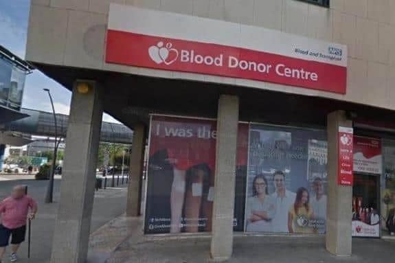 There is a permanent blood donor centre in Luton town centre