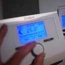 A domestic home thermostat