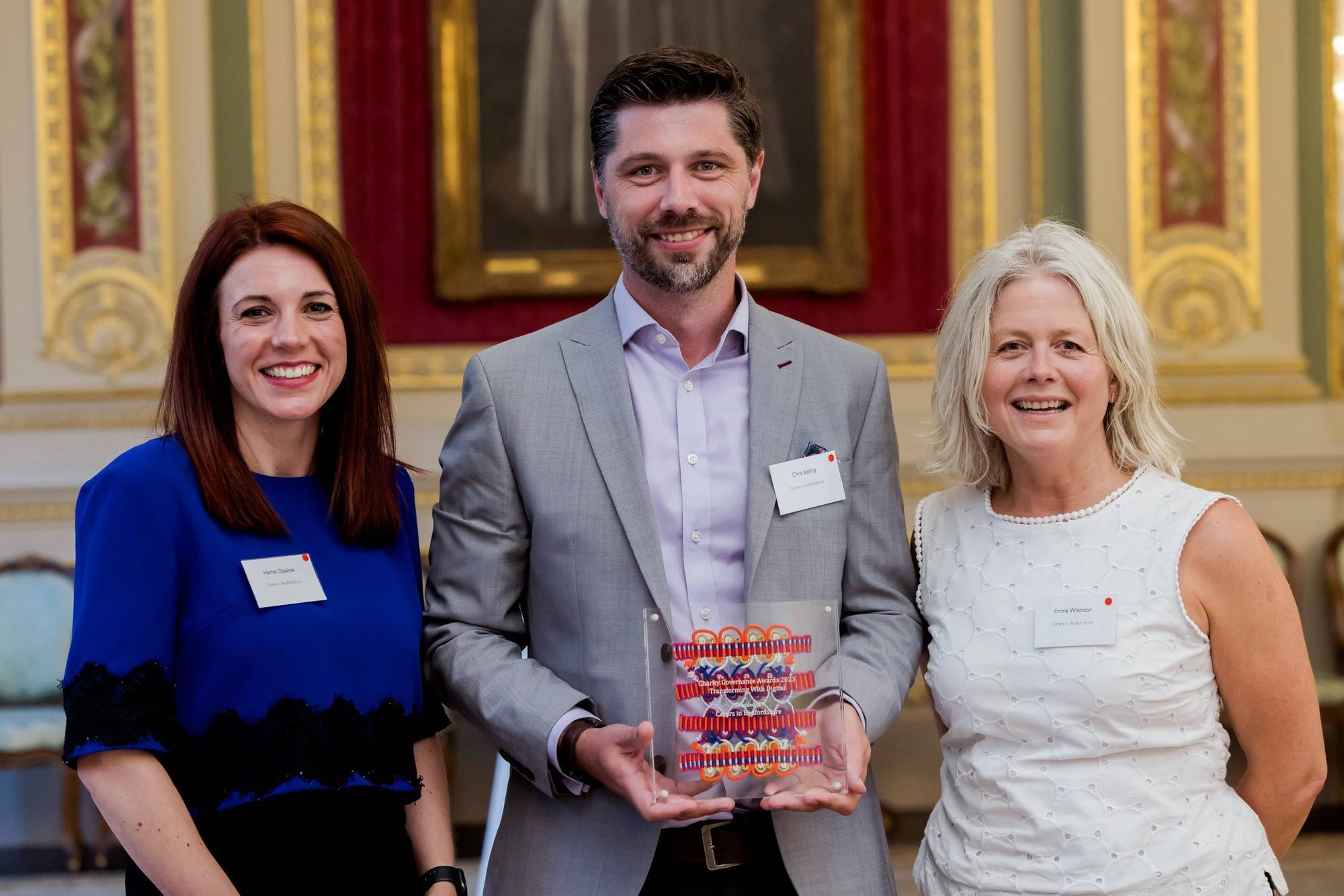 Bedford-based carers' charity wins national award - and £5k - Vimarsana News