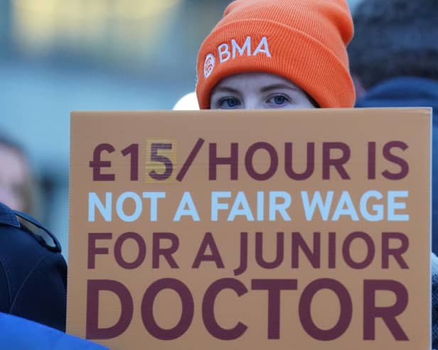 Almost 1,000 appointments were postponed at Bedfordshire Hospitals Trust due to the junior doctors' strike this month