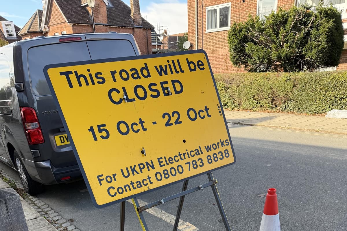 Expect delays as part of Bedford's Pemberley Avenue to close for repairs