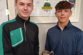 Bedford's young golfers were in great form.