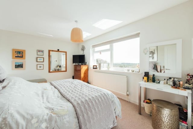 All the four bedrooms are double sized and one boasts a walk-in wardrobe and en suite
