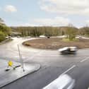 Work to improve Clophill roundabout has now been completed