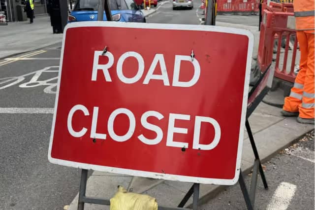 An emergency road closure has been put in place on the High Street in Bedford town centre this morning (Monday, July 13) due to a burst water main