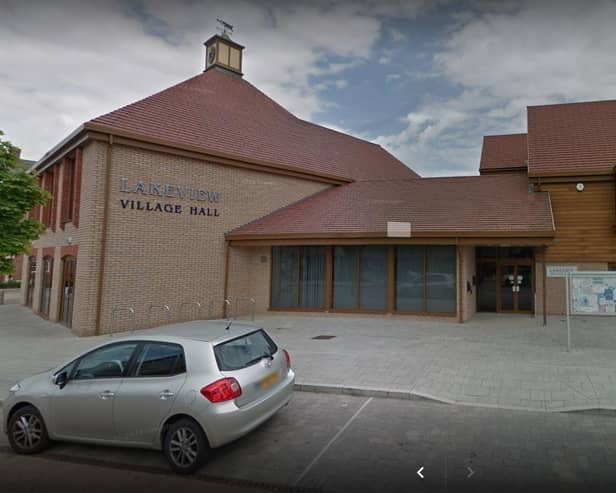 Lakeview Village Hall, Wixams, where the parish council meeting was held. Screenshot Google Streetview © 2024 Google Image capture: Aug 2016.