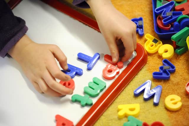 Bedford was selected as early years data collected by the Department for Education showed school readiness in the town falls below the national average