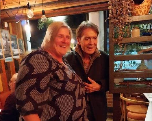 Sir Cliff Richard at the Blue Monk