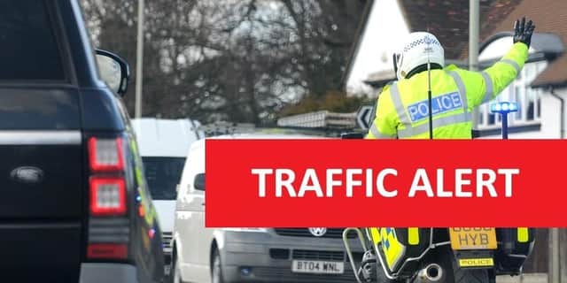 The A421 has been closed