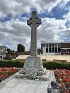 The war memorial at Flitwick is one of seven to be listed ahead of Remembrance weekend