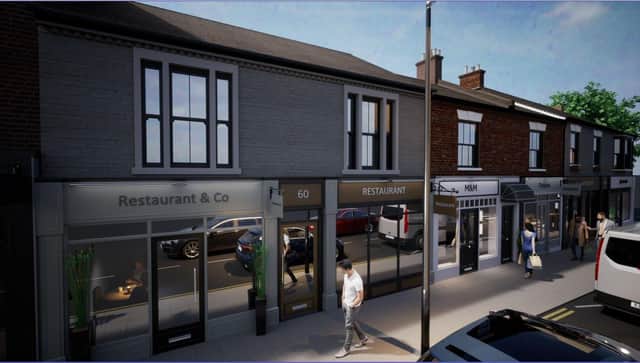 An artist's impression of how Midland Road could look (Bedford Borough Council/@BedfordTweets)