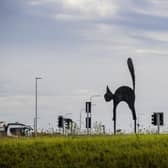 The Black Cat roundabout