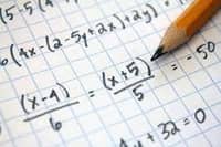 Maths stock image