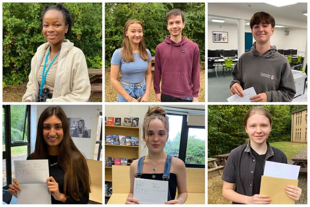 Sharnbrook Academy students. Top, L to R: Natalie Mutiswa; Melissa Gregory and Simon Keenan; Stephanie Perryman. Bottom, L to R: Ava-Maria Chand; Penny Mitchell; Ryan Wignall.