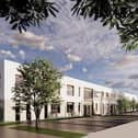An artist's impression of the new SEN school which will open in the autumn