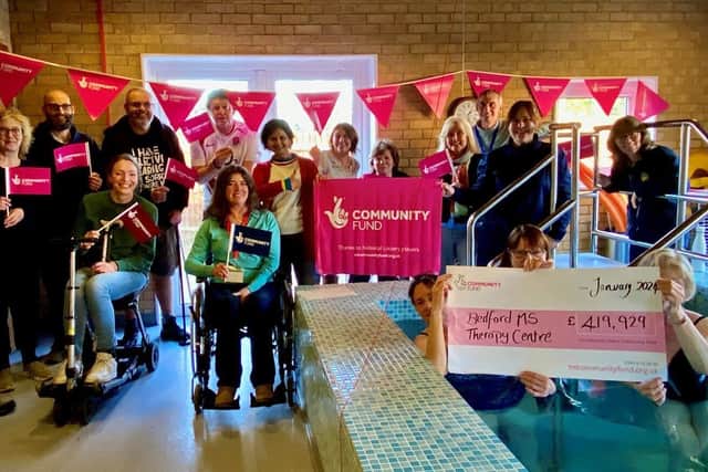 Bedford MS Therapy Centre delighted at being granted £419k by the National Lottery Community Fund