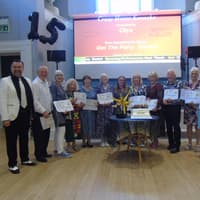Bedford Rock Choir hits the high notes to mark 15th anniversary