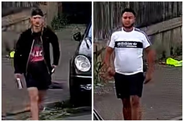 Officers also want to speak to these men about fly-tipping in Endsleigh Road, Bedford, on August 3 - incident ref 53836