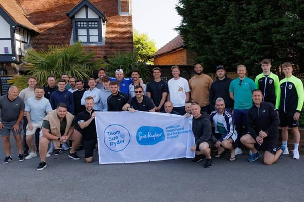 Green Light Consultancy took part in a football fundraiser for Sue Ryder.