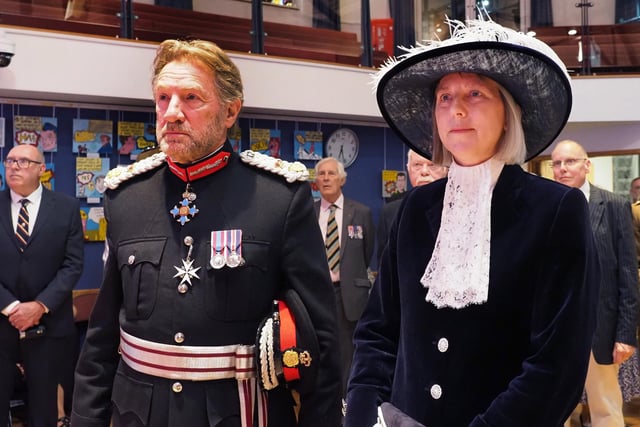 Lord Lieutenants and  High Sheriff Hertfordshire, Robert Voss and Liz Green