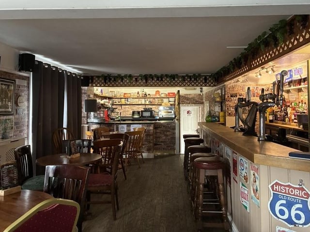 The main bar area provides generous seating