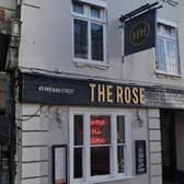 The Rose pub in Bedford's High street is to be sold by auction on November 2