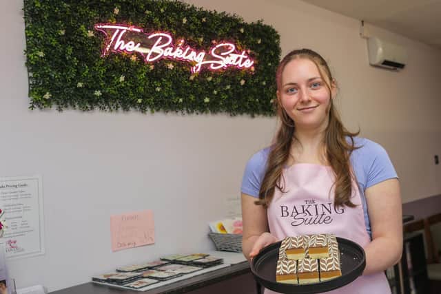 Chloe Foster at the Baking Suite in Bromham. Picture: Joseph Walshe© SWNS