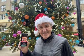 Actor Larry Lamb launches Xmas campaign